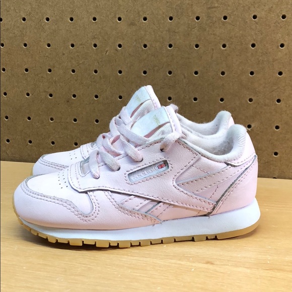 Reebok Other - Reebok Classic Toddler Sneakers Pink/White sz 8
